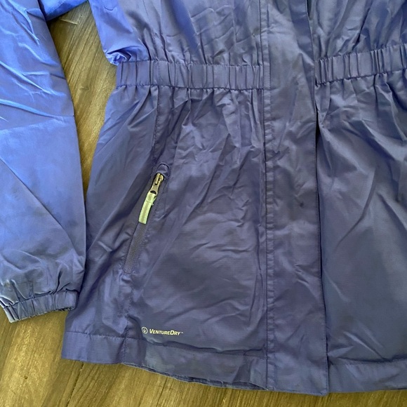 Champion venture dry plum hooded rain ☔️ jacket size XL 14-16 | - Picture 3 of 14